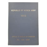 REPUBLIC OF KOREA ARMY 1960