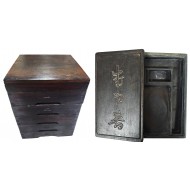 [107] 위당 정인보(鄭寅普) 선생 벼루와 5단 찬합