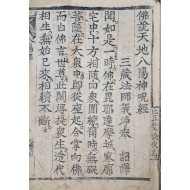 [108] 안동(安東) 봉정사(鳳停寺)판 [불설천지팔양신주경 佛說天地八陽神呪經]