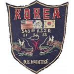 [12] 한국전쟁기 미군 제543 야전보급지원부대 대형 패치