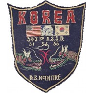 [12] 한국전쟁기 미군 제543 야전보급지원부대 대형 패치