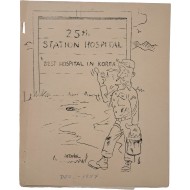 [22] 한국전쟁기 미군 제25병원 야전생활 삽화 기록집