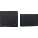 [74] 케이스 있는 검정색 카르티에 가죽 지갑 2개 일괄