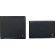 [74] 케이스 있는 검정색 카르티에 가죽 지갑 2개 일괄