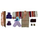 [96] 전통혼례 신부복과 아이 비단신 등 11점