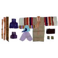 [96] 전통혼례 신부복과 아이 비단신 등 11점