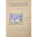 [180] 북한 우취자료 교정지4 - 제8차태권도세계선수권대회