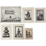 [188] '문화재·명승지(名勝地)‘ 주제 조선우표 원도 6종 일괄