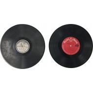 [195] 김정구의 [수박행상] 등 SP/LP 음반 2점