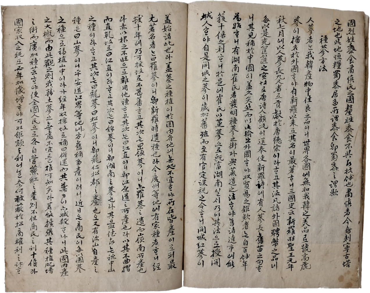 국한문 [지구약론 地球略論] 등 필사본