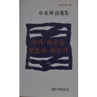 누가 하늘을 보았다 하는가 - 초판