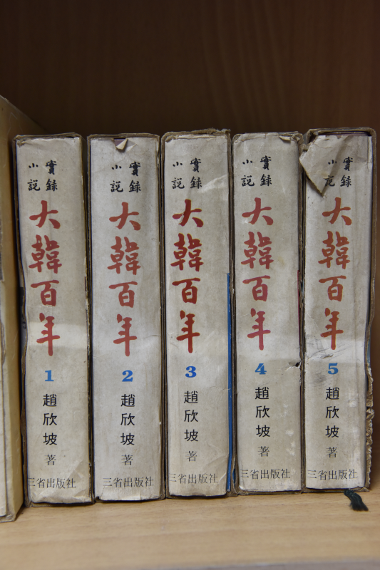 실록소설 대한백년 1~5 전5권