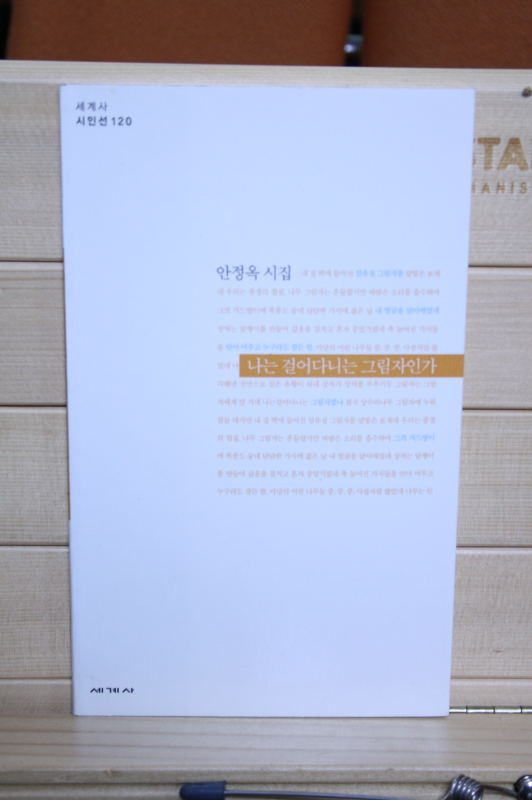 나는 걸어다니는 그림자인가 (안정옥시집,초판저자증정본)