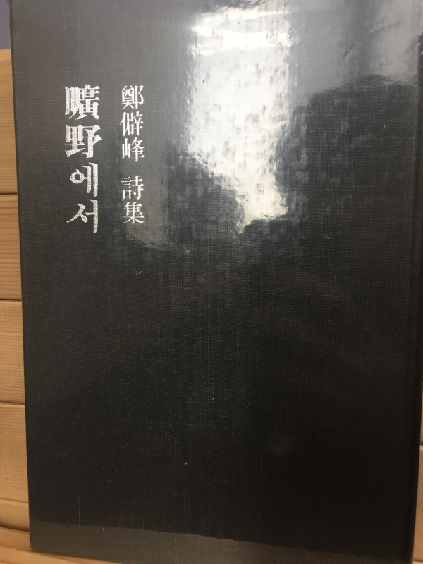 광야에서 (정벽봉시집,초판,저자서명본)