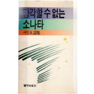 망각할 수 없는 소나타 (서영호시집,초판)