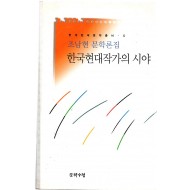 조남현 문학론집 한국현대작가의 시야
