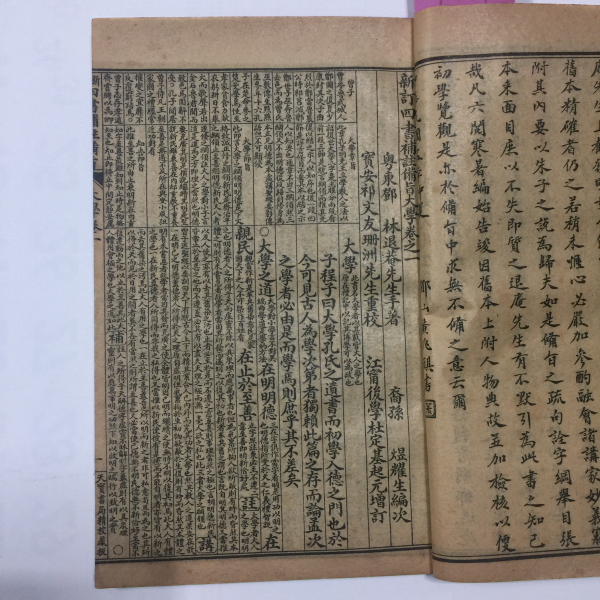 신출정교사서보주비지(新出精校四書補註備旨)8책 완질