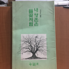 내 영혼은 들꽃처럼 (정남용시집,1994초판,저자서명)