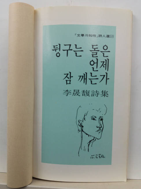 뒹구는 돌은 언제 잠 깨는가 (이성복 시집, 1986초판)