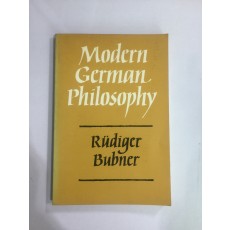 Modern German philosophy