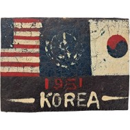 [86] 태극기ㆍ유엔기ㆍ성조기가 있는 [패치]