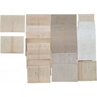 소설가이며 국문학자인 백사(白史) 전광용(全光鏞) 자료2 - 친필 시 원고 60여 종