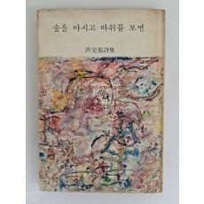 홍완기 시집 [술을 마시고 바위를 보면]