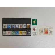 교황 요한바오로2세 방한 기념우표 시트 등 우표 19점 일괄