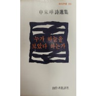 누가 하늘을 보았다 하는가 (초판)