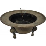 ‘성주군 구암면 납세기념’이 새겨진 [삼족화로 三足火爐]와 부삽