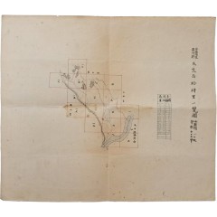 [53] 전남 나주군 본량면(本良面) 송치리(松峙里) 일람도
