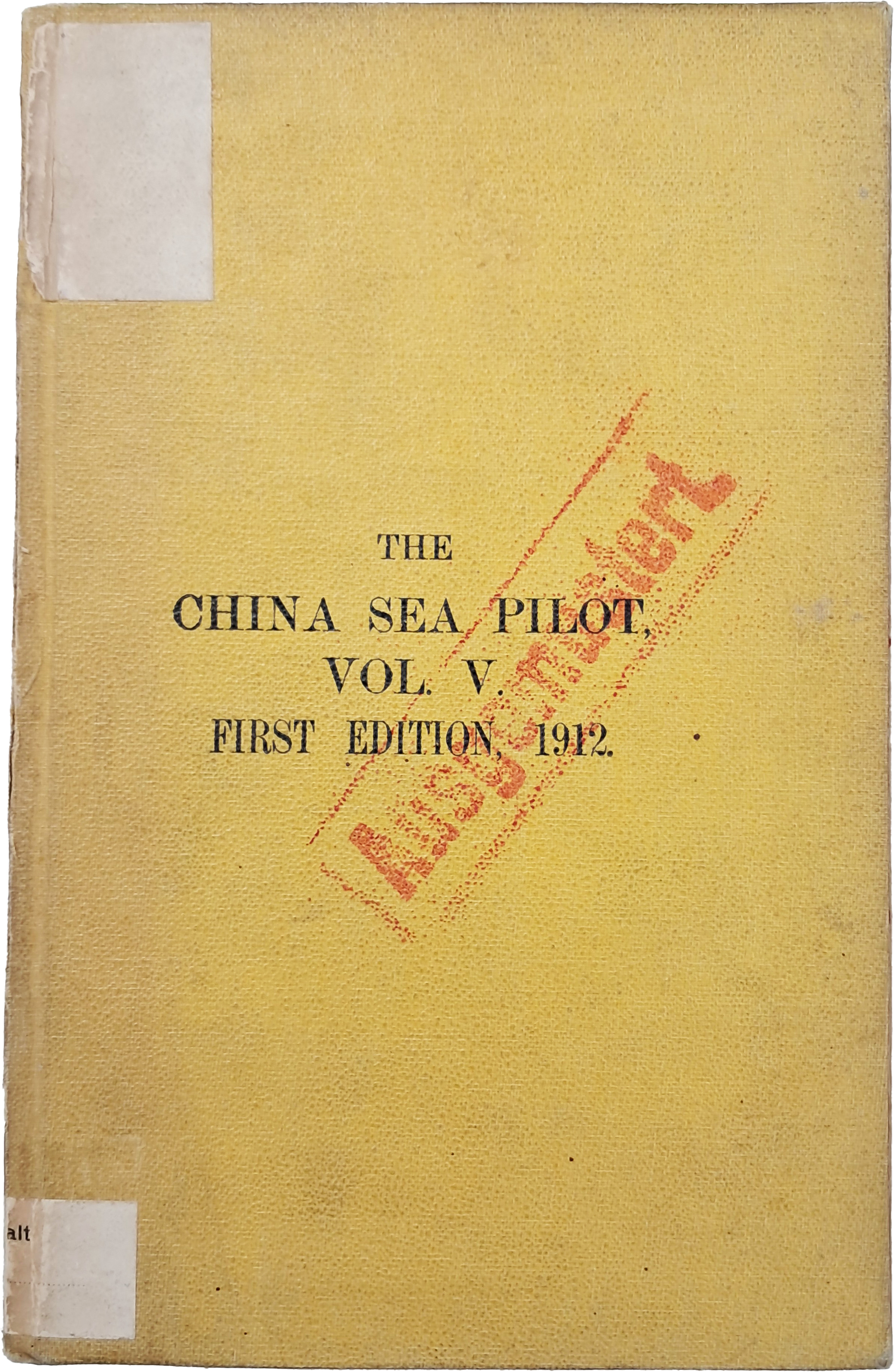 [19] 중국해 조종사 권5 China Sea Pilot, Vol V