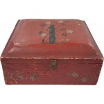 [53] 꽃무늬 나무 함