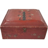 [53] 꽃무늬 나무 함