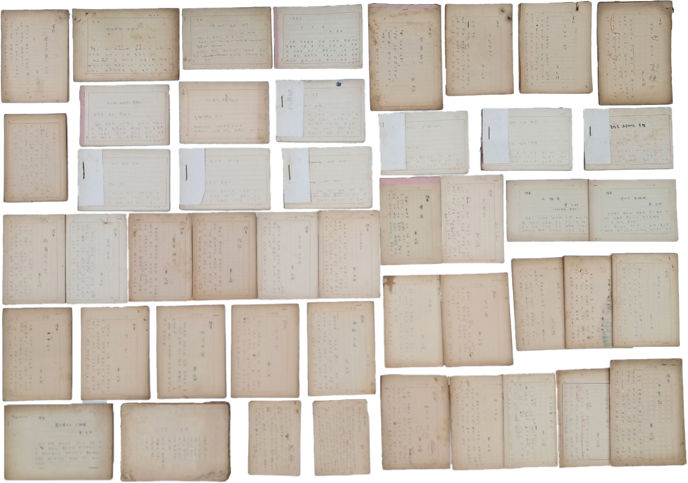 아동문학가(兒童文學家) [차원재 車元材] 원고자료 69점 일괄