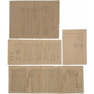 [555] 1953년 국민회 전국대의원 대회 관련자료 4점 일괄