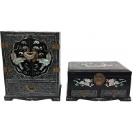 [100] 2단 나전 패물함