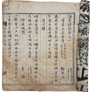 [146] 우리나라 한시를 수록한 [해동시설 海東詩說]