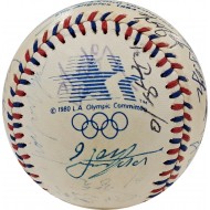 [244] 1984년, LA올림픽 참가 한국야구팀 사인볼