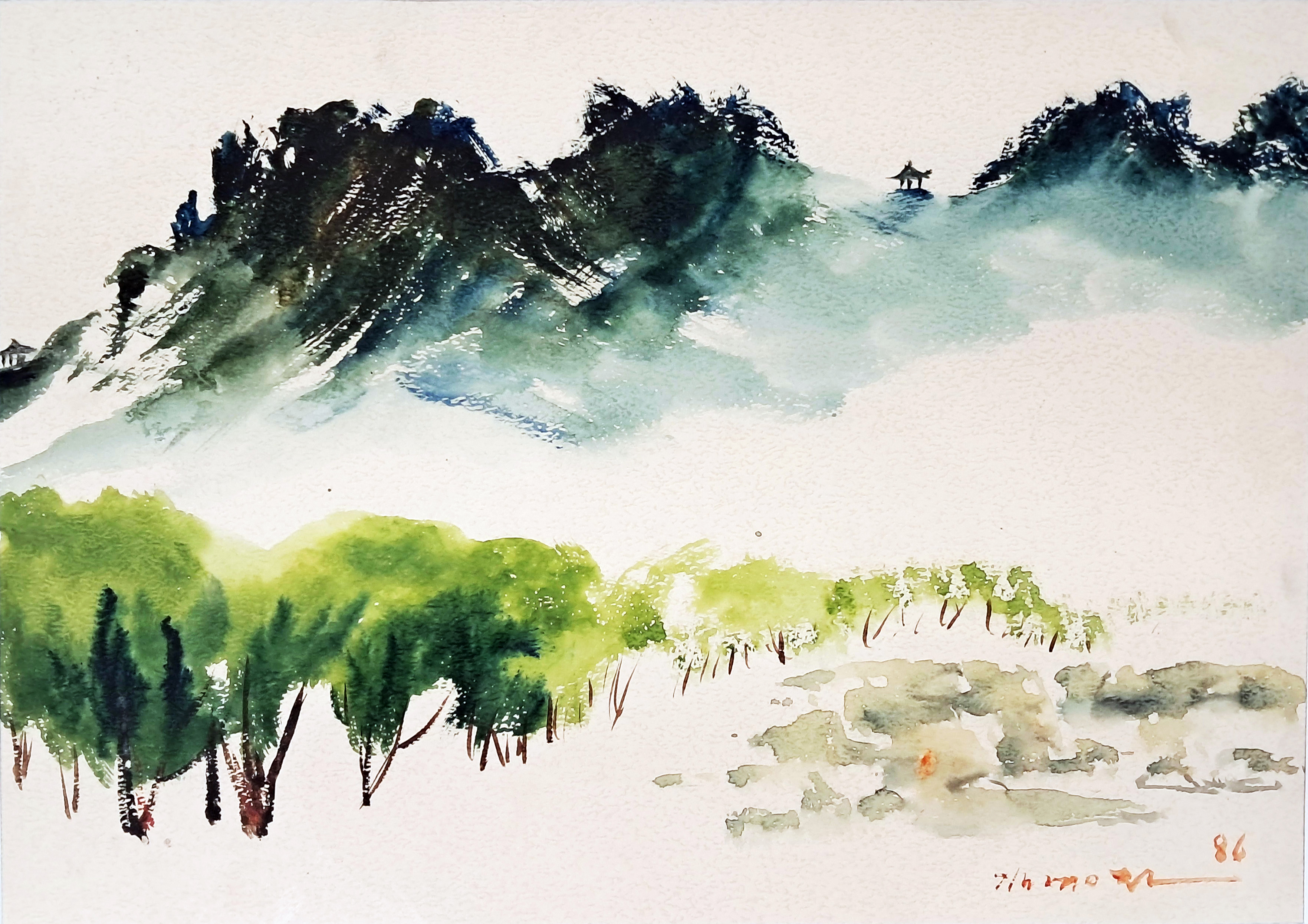 김영자 - 호남 최초 여류 서양화가