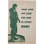 [6] 1952년 한국전쟁 반대 미국 진보당 선전 안내장