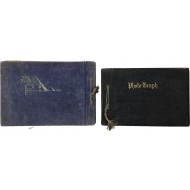 [331] 정읍공립농업학교 졸업 앨범 및 포도 온실 건축 사진등 사진첩 2종 일괄