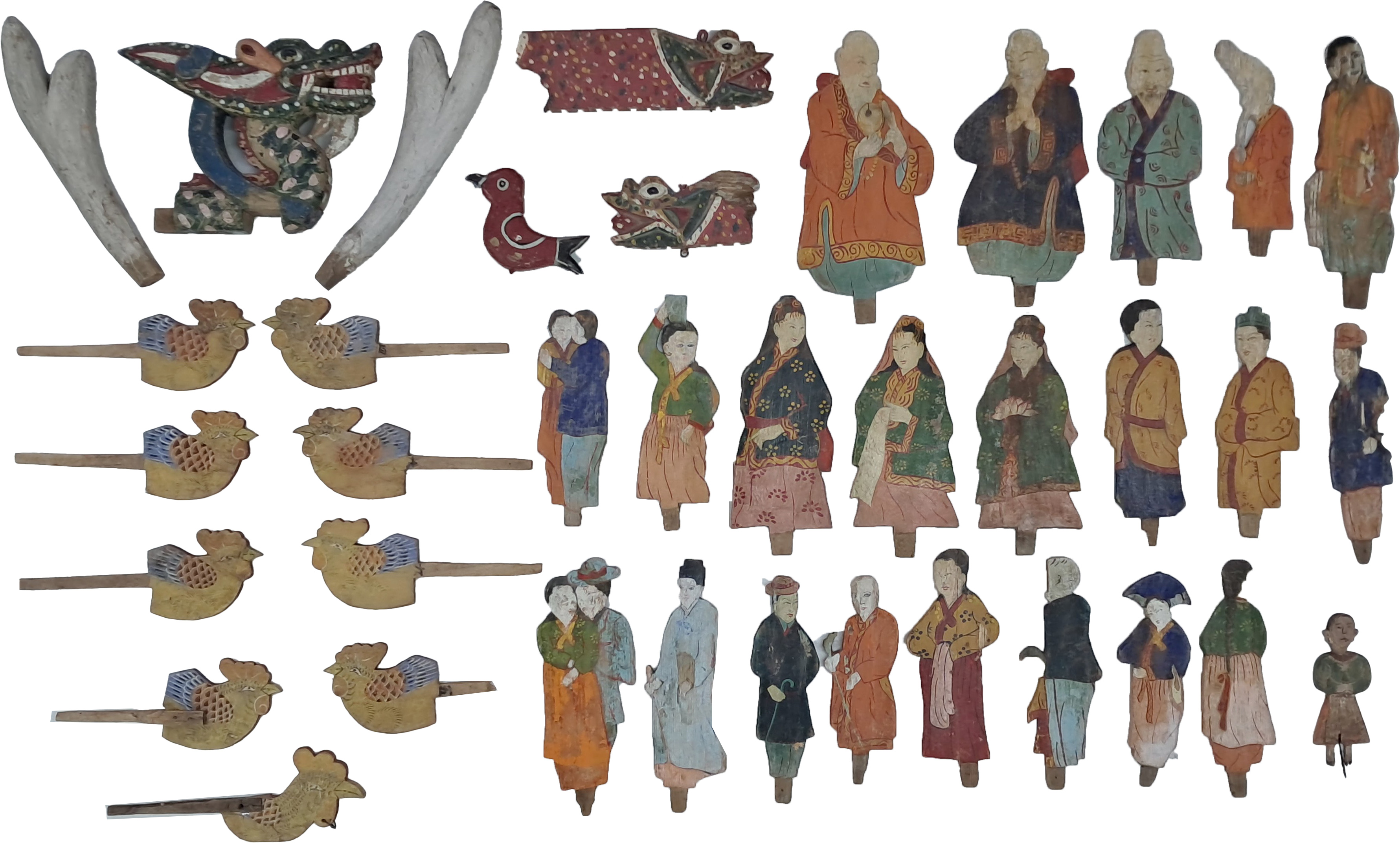 [97] 꼭두 37점 일괄