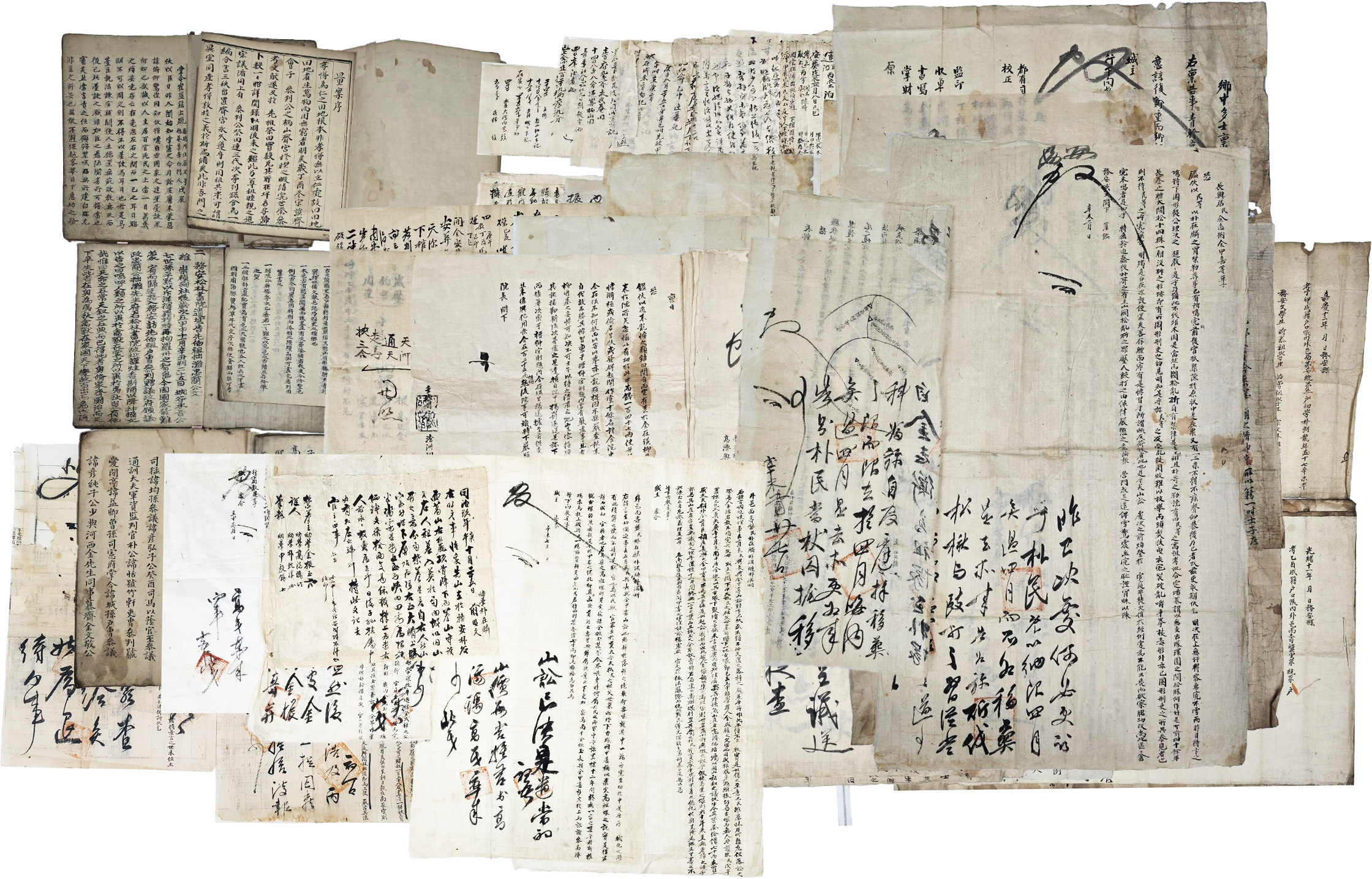 전주 감영 관련, 남원부(南原府) 고문서 18점 일괄