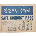 [40] 6.25전쟁 [안전보장 증명서] 진품 삐라