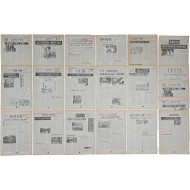 [46] 1988년도 노동자·농민·민주화 운동 관련 신문 복사본 20점