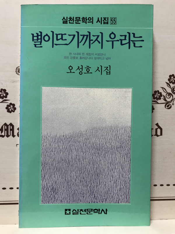 별이 뜨기까지 우리는 (오성호시집,초판)