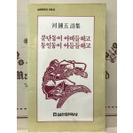 분단동이 아비들하고 통일동이 아들들하고 (하종오시집,초판)