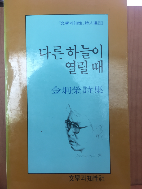 다른 하늘이 열릴 때 (김형영 시집,초판)