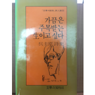 가끔은 주목받는 생이고 싶다 (오규원 시집,초판)